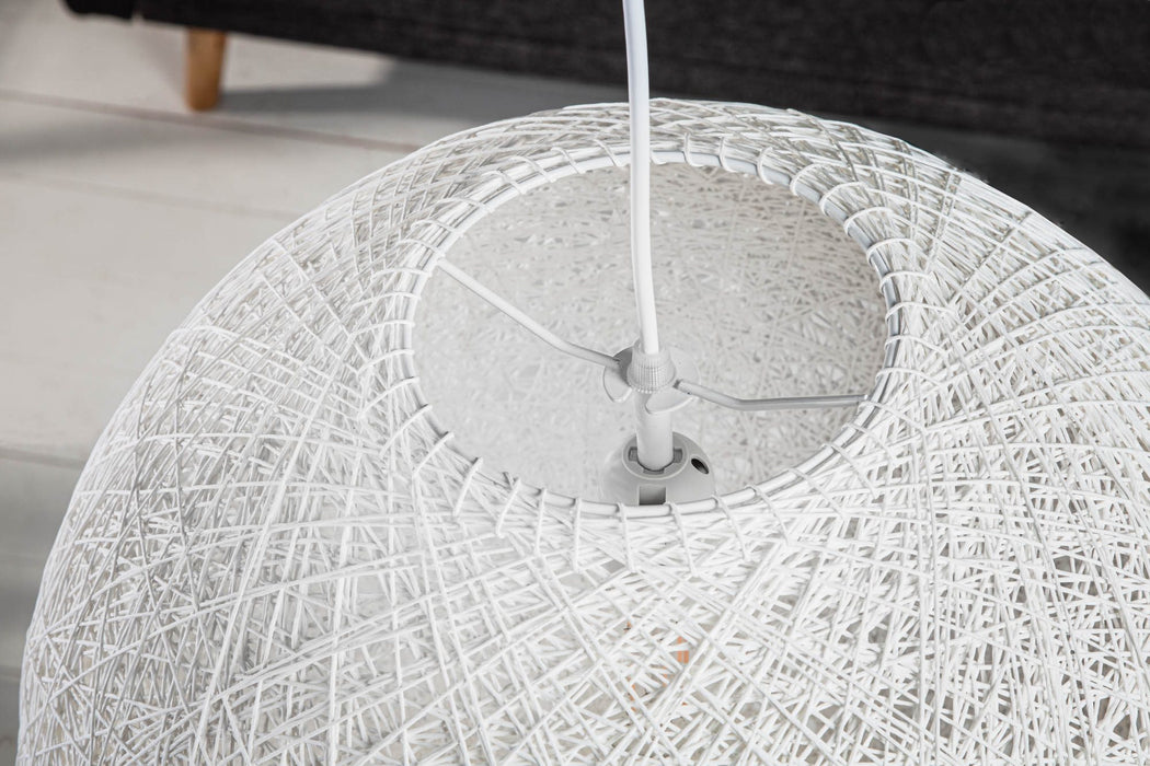 Hängeleuchte Cocon weiss 45cm