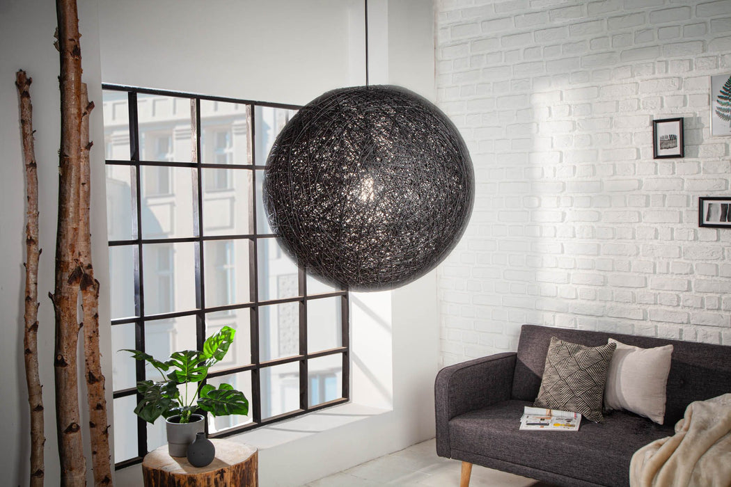 Hängeleuchte Cocon 45cm schwarz