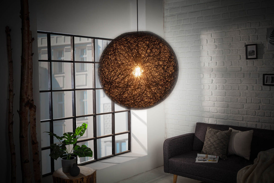 Hängeleuchte Cocon 45cm schwarz