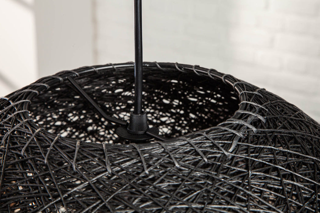 Hängeleuchte Cocon 45cm schwarz