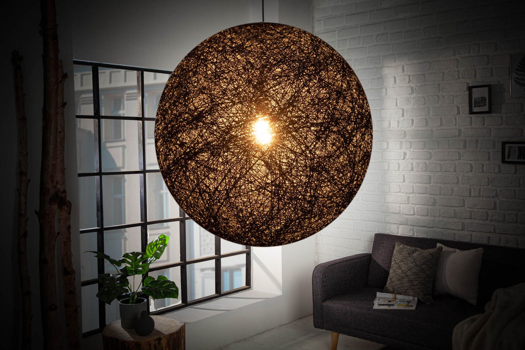 Hängeleuchte Cocon 60cm schwarz