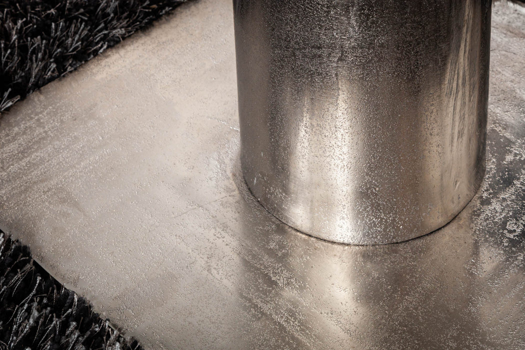 Esstisch Tide 94cm Silber Gestell