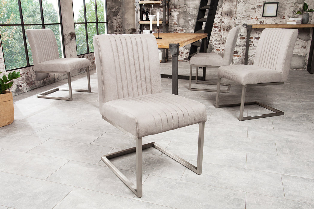 Freischwinger Grand Hudson Stone Grau