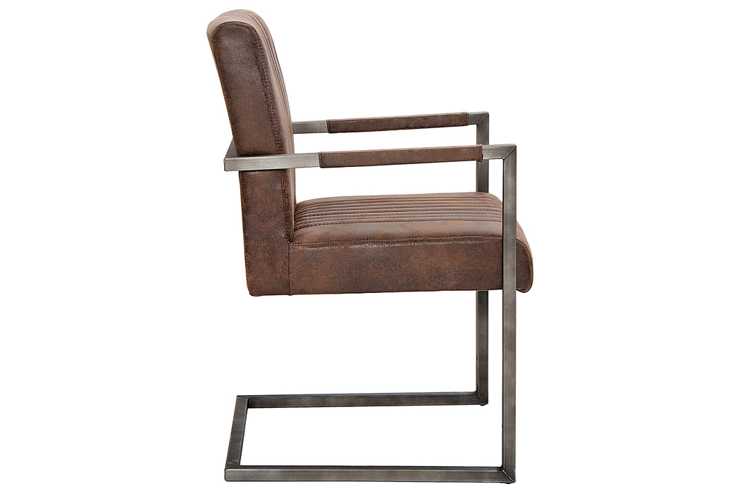 Freischwinger Grand Hudson Vintage Braun