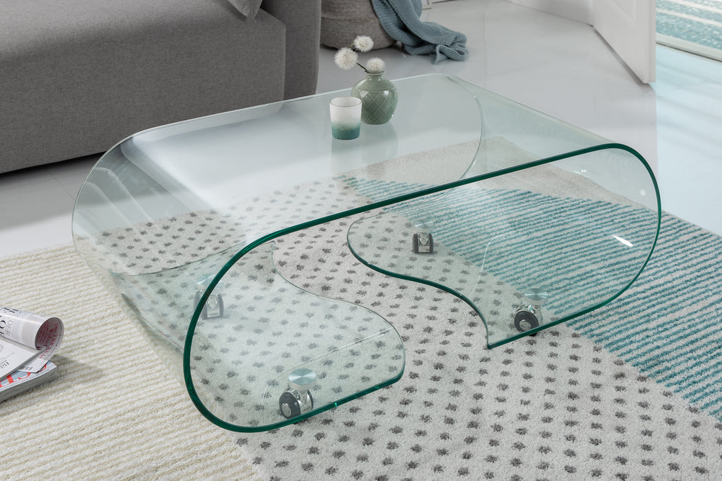 Couchtisch Specter 90cm Glas