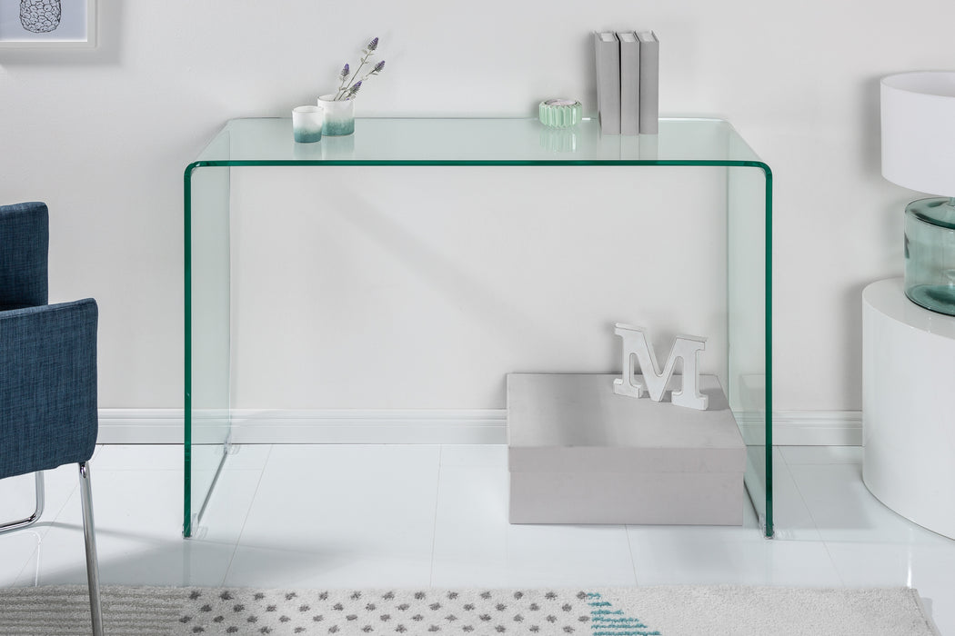 Schreibtisch Specter 100cm Glas