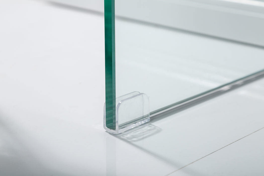 Schreibtisch Specter 100cm Glas