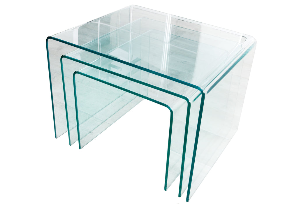 Couchtisch Specter 3er Set Glas