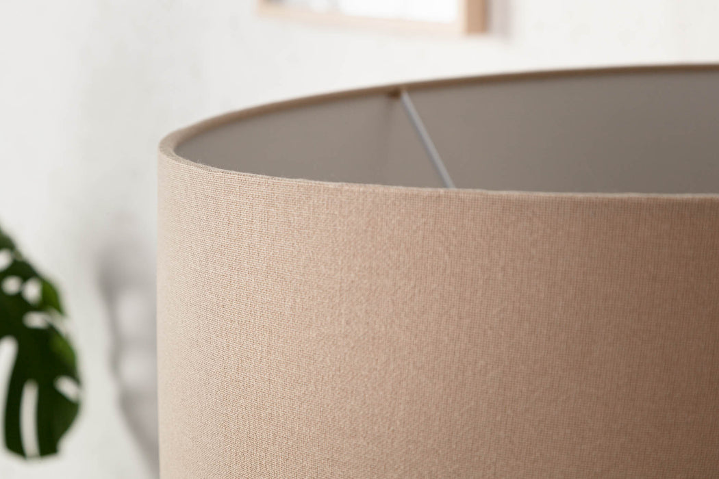 Stehleuchte aus Treibholz Rosalie beige