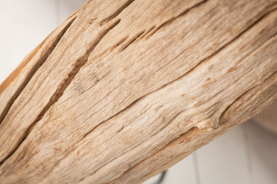 Stehleuchte aus Treibholz Rosalie beige