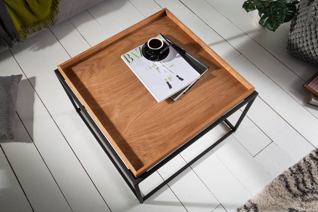 Couchtisch Jura 60cm Eiche Tablett