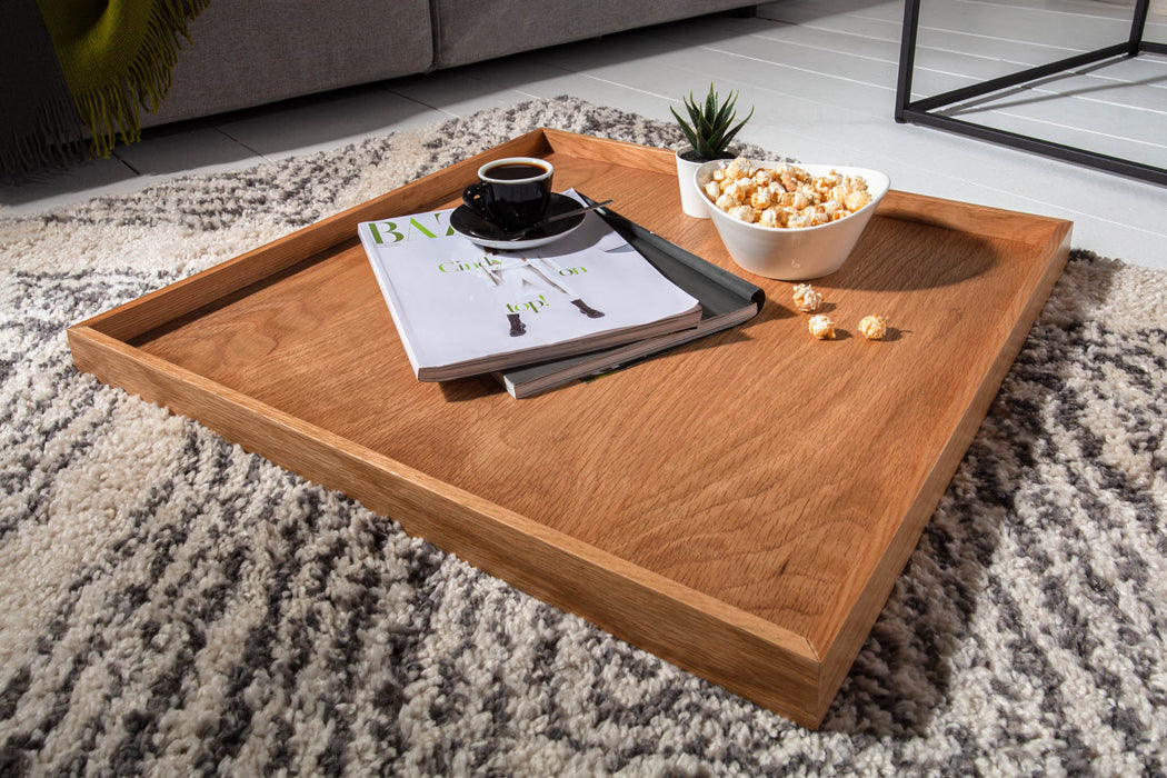 Couchtisch Jura 60cm Eiche Tablett