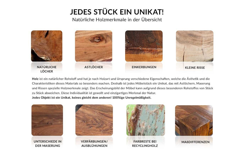 Couchtisch Austrian Suite 2er Set eckig Mango