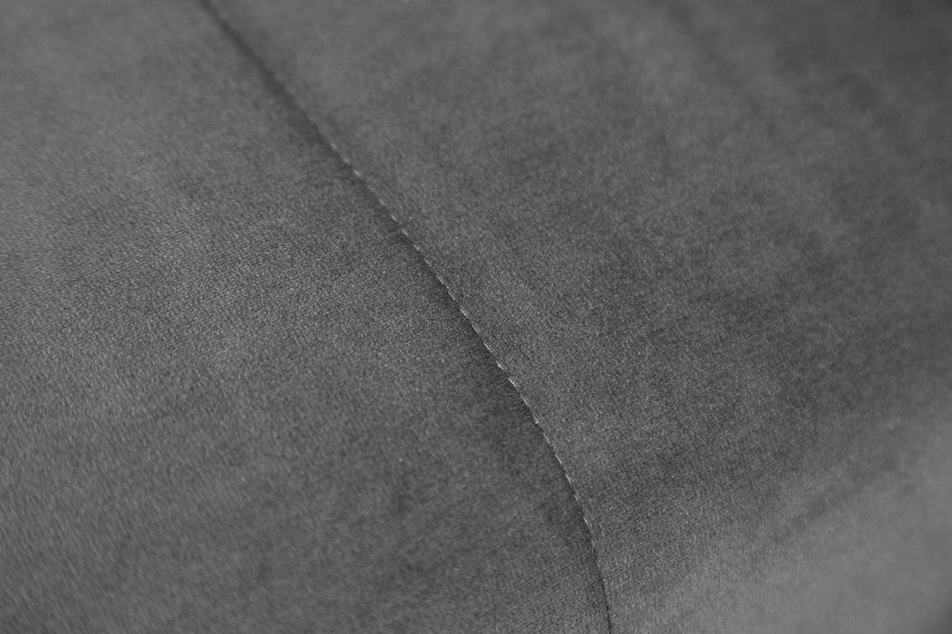 Schlafsofa Petite Charm 180cm Samt Grau