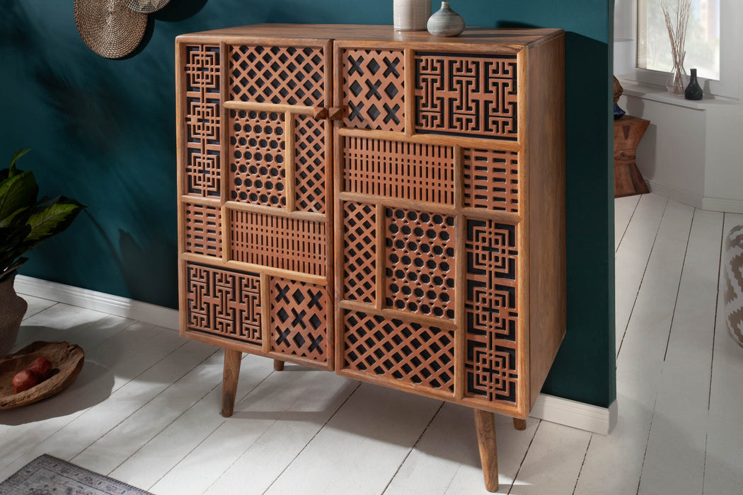 Highboard Casablanca 120cm Mango natur