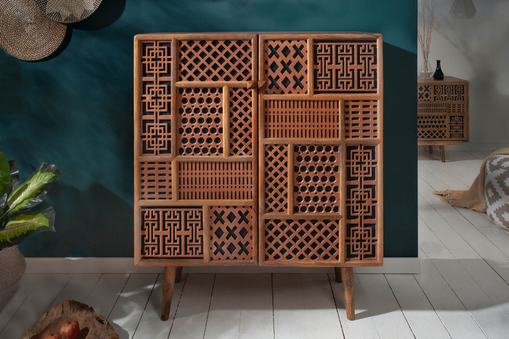 Highboard Casablanca 120cm Mango natur