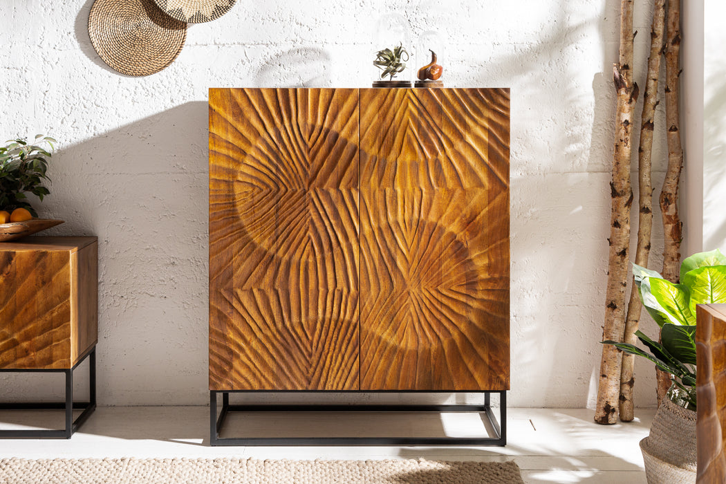 Highboard Fossil 120cm Mango braun
