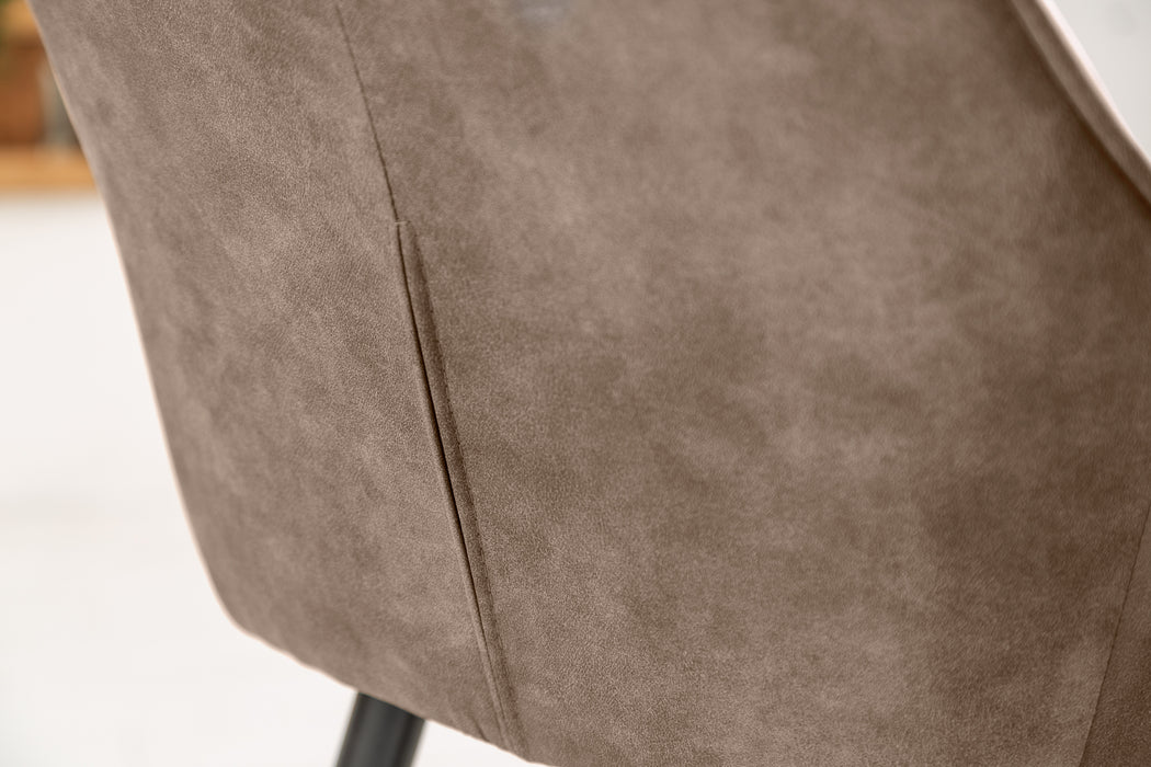 Barstuhl Milan vintage taupe