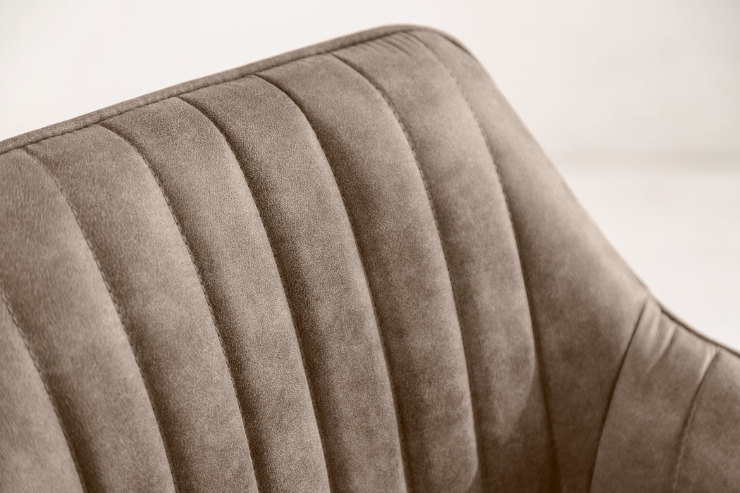 Barstuhl Milan vintage taupe