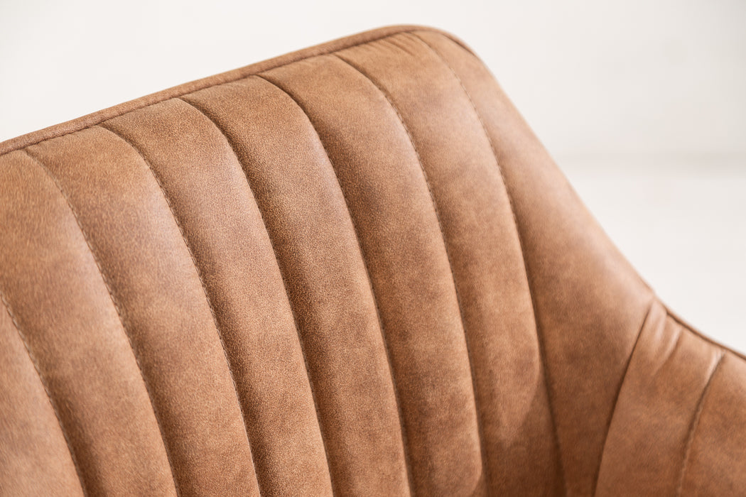Barstuhl Milan vintage braun