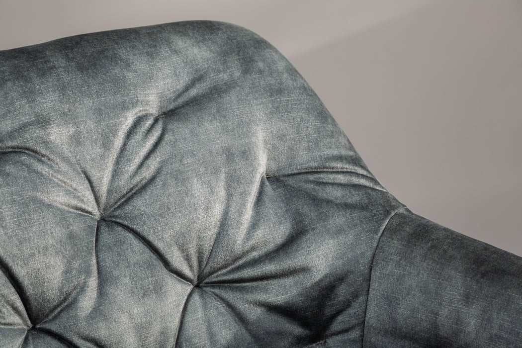 Bürostuhl Nordic Comfort grün Samt