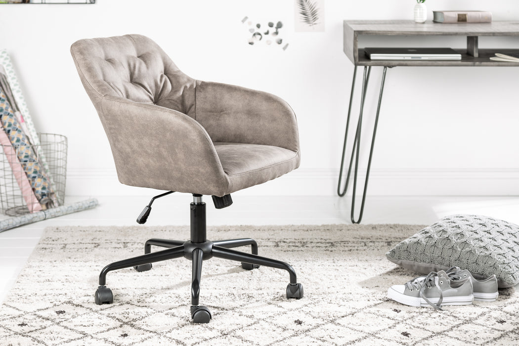 Bürostuhl Nordic Comfort Armlehne taupe