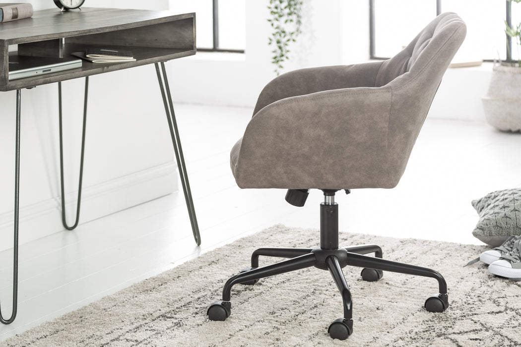 Bürostuhl Nordic Comfort Armlehne taupe