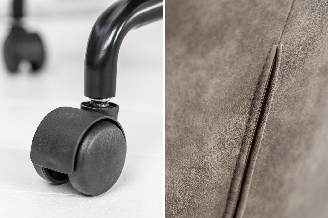 Bürostuhl Nordic Comfort Armlehne taupe