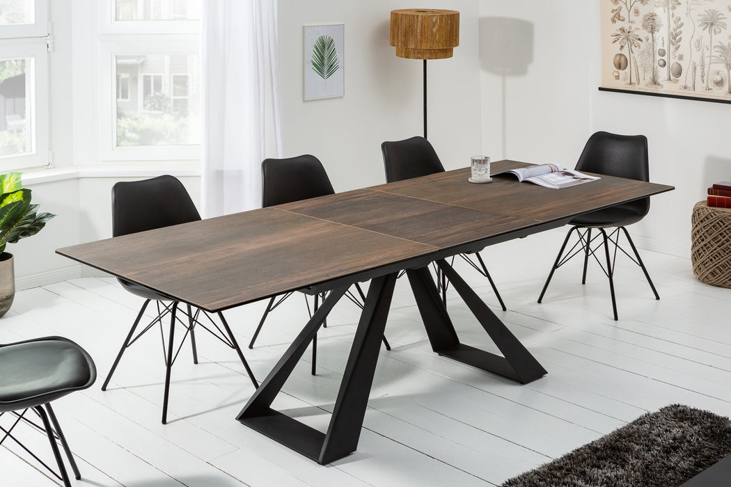 Esstisch Unity 180-230cm Keramik Eiche-Optik