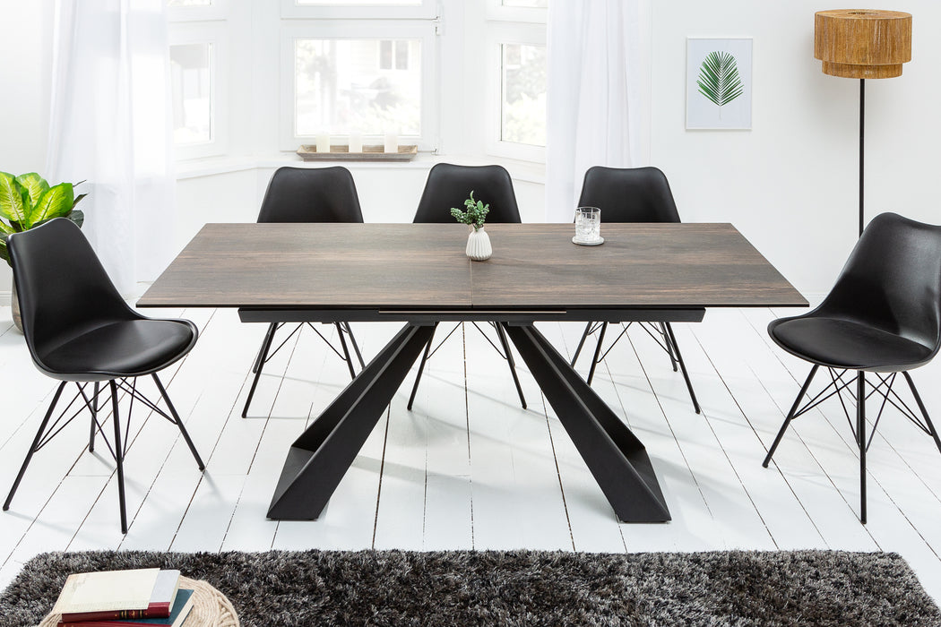 Esstisch Unity 180-230cm Keramik Eiche-Optik