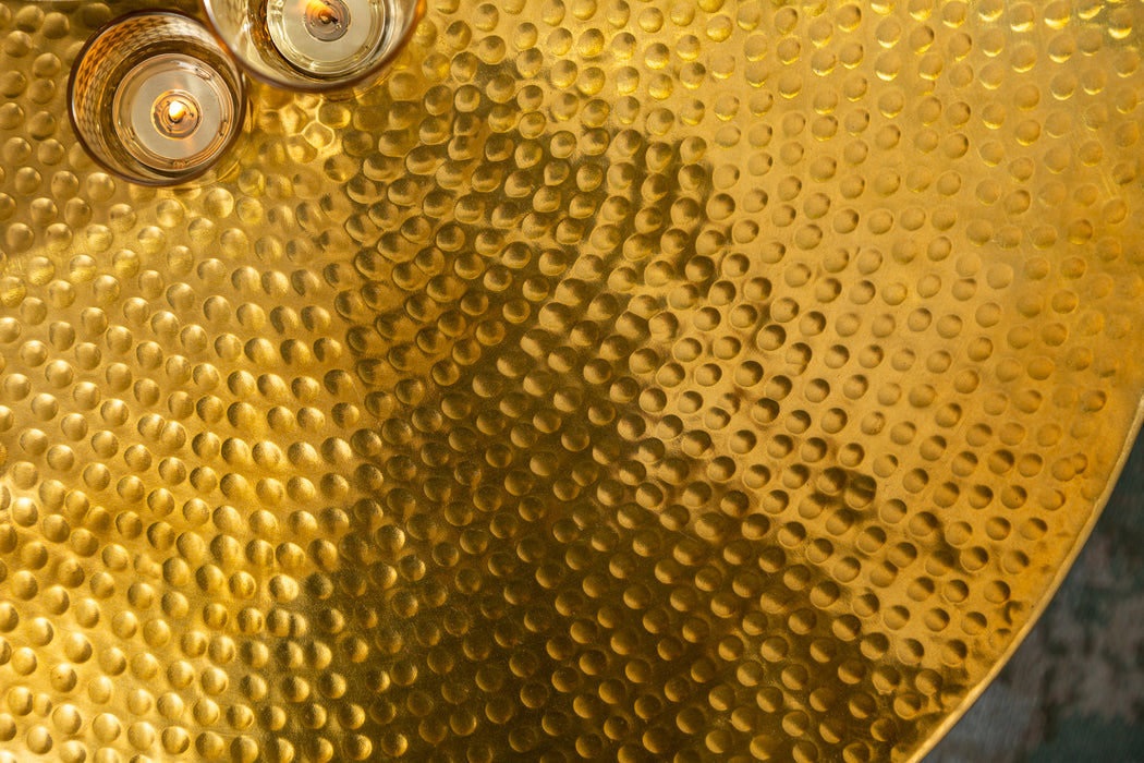 Couchtisch Eastward Vault 70cm Aluminium gold
