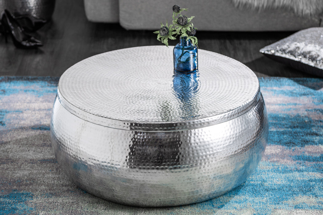 Couchtisch Eastward Vault 70cm Aluminum silber