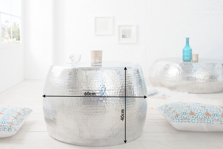 Couchtisch Eastward 60cm silber