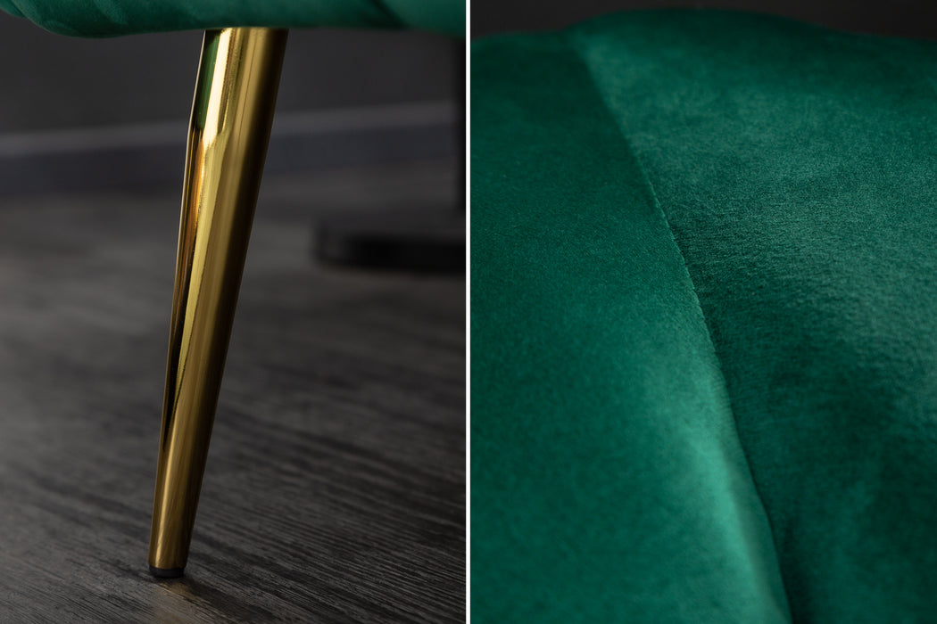 Sessel Elegance smaragdgrün