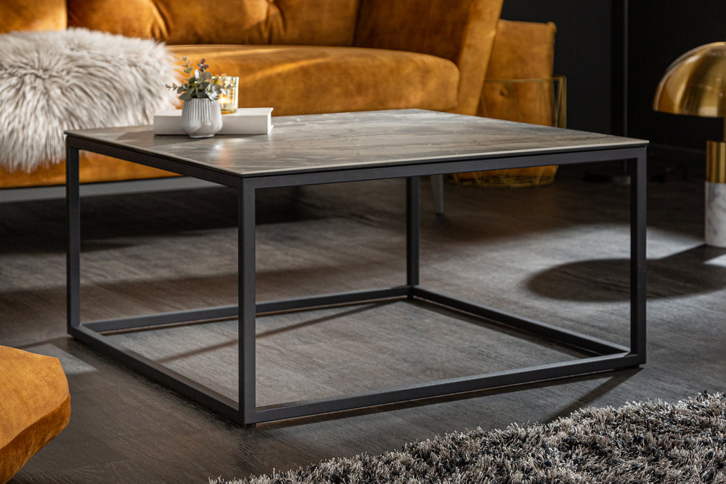 Couchtisch Fusion 75cm Marmor-Optik Keramik