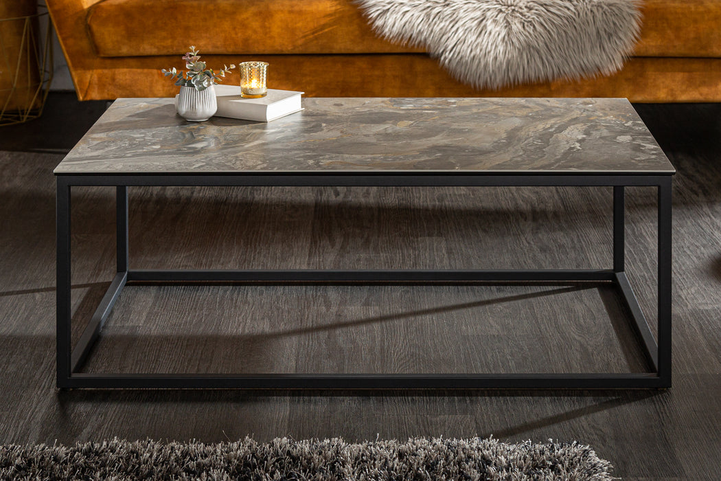 Couchtisch Fusion 100cm Marmor-Optik Keramik