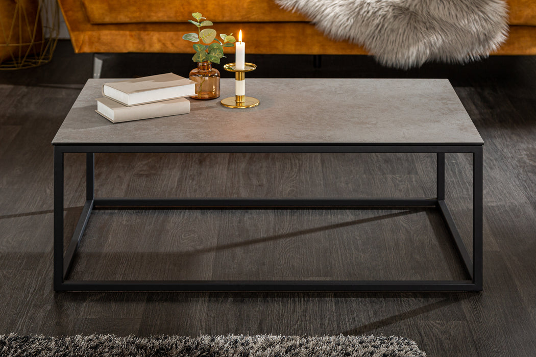 Couchtisch Fusion 100cm Beton-Optik Keramik