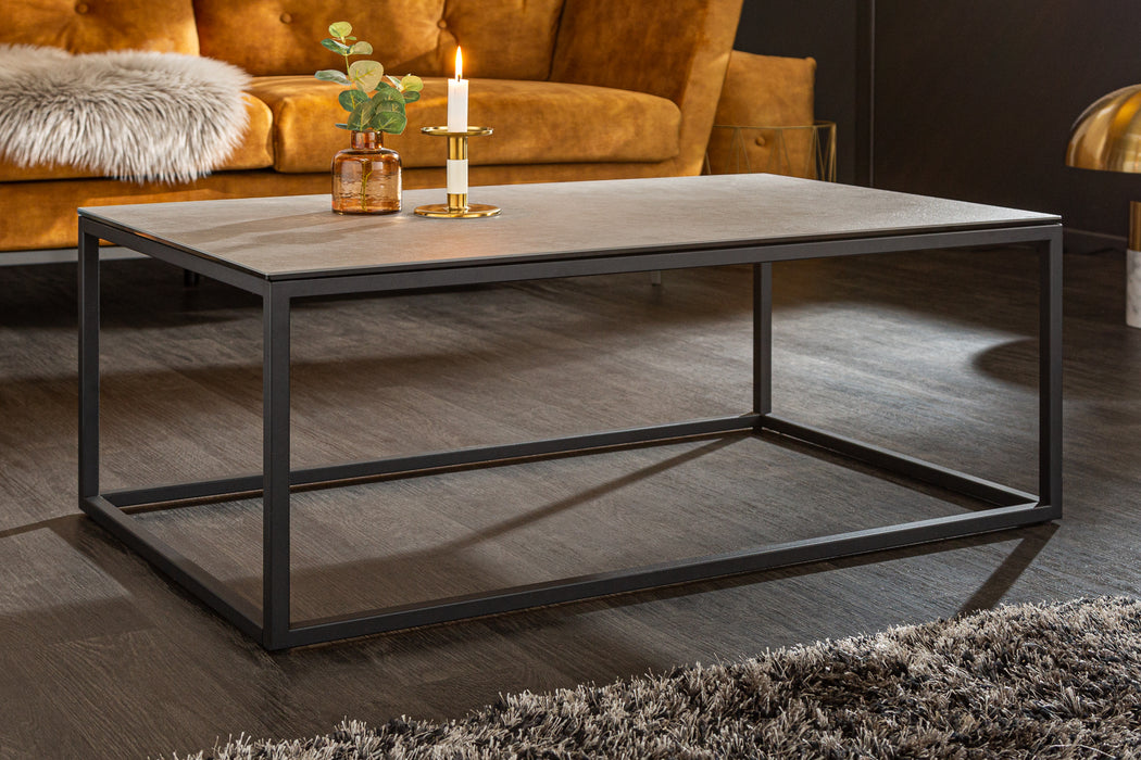Couchtisch Fusion 100cm Beton-Optik Keramik