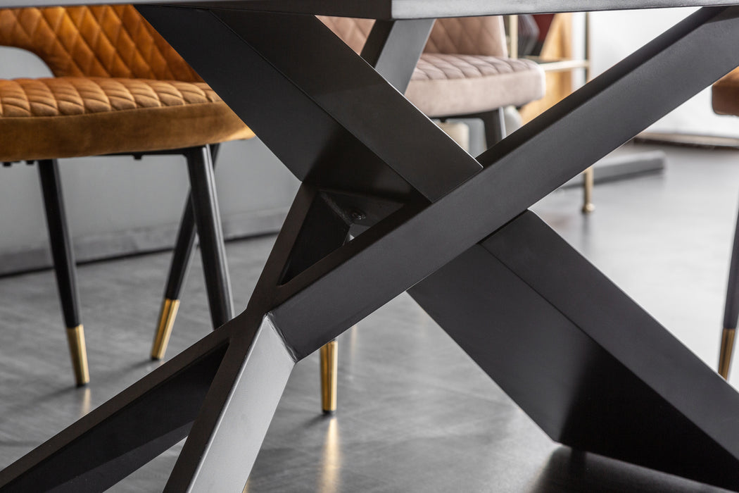 Esstisch Bliss 180-220-260cm Keramik Marmor-Optik