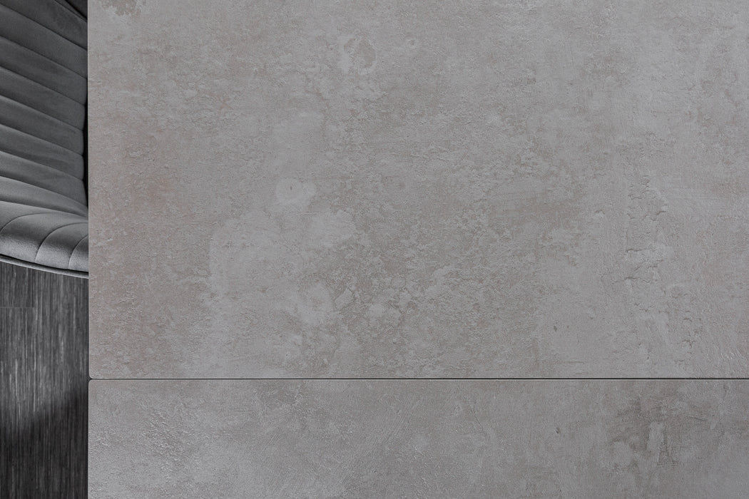 Esstisch Globe 180-220-260cm Beton-Optik Keramik