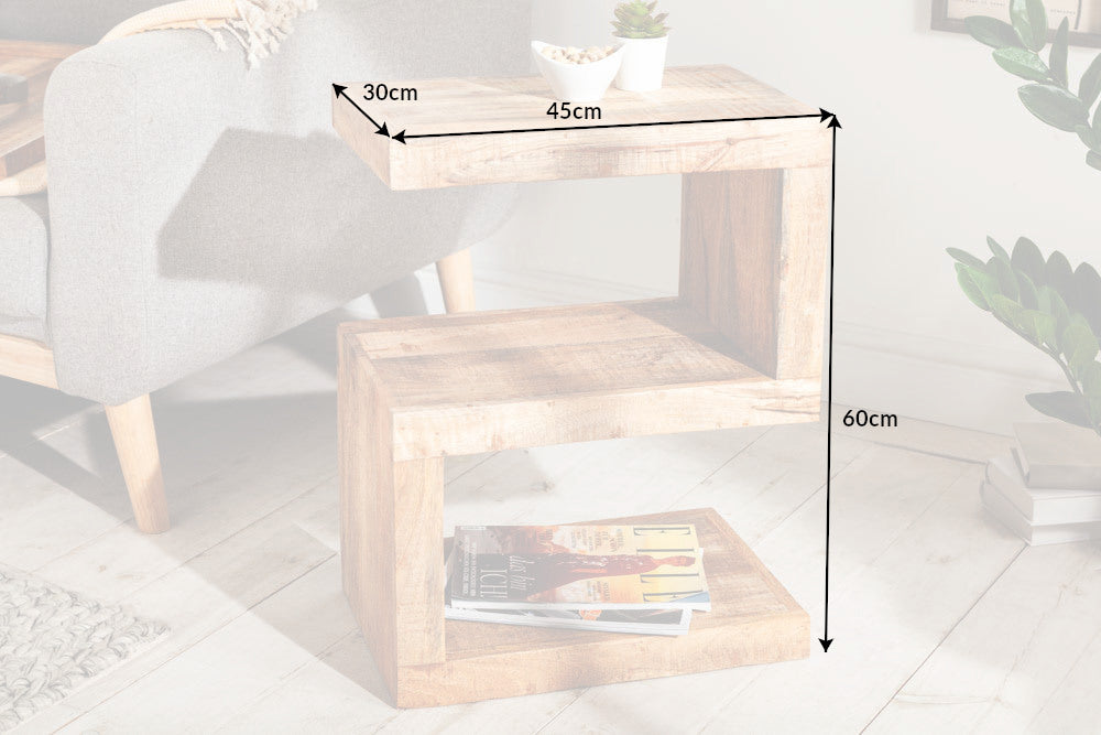 Beistelltisch S 60cm Mango natur