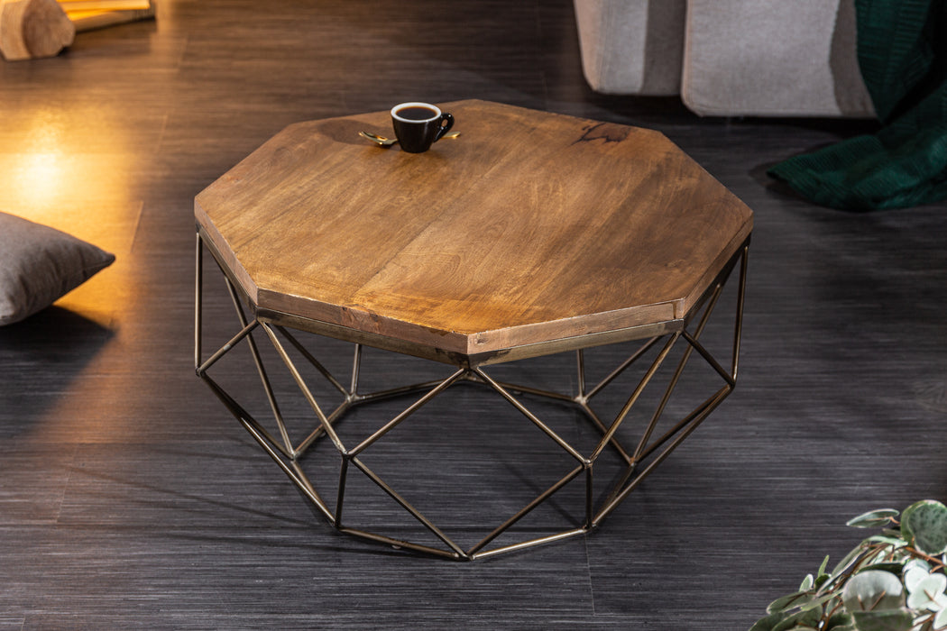 Couchtisch Diamant 70cm Mango