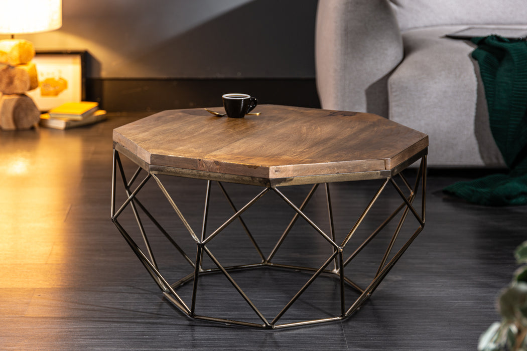 Couchtisch Diamant 70cm Mango