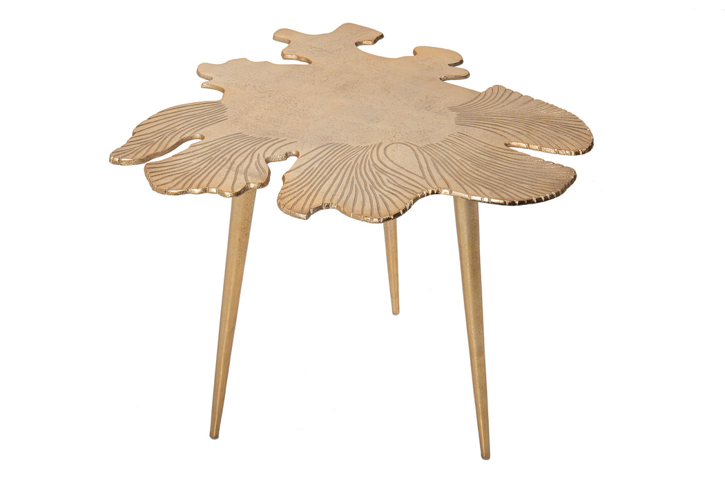 Couchtisch Petal 57cm gold