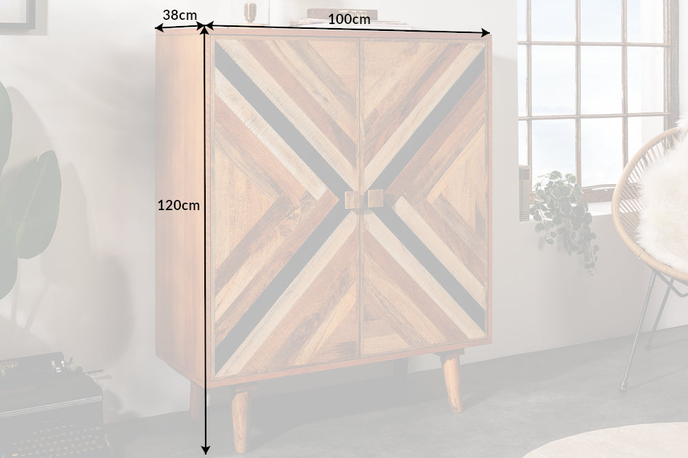 Highboard Nil 120cm Mango