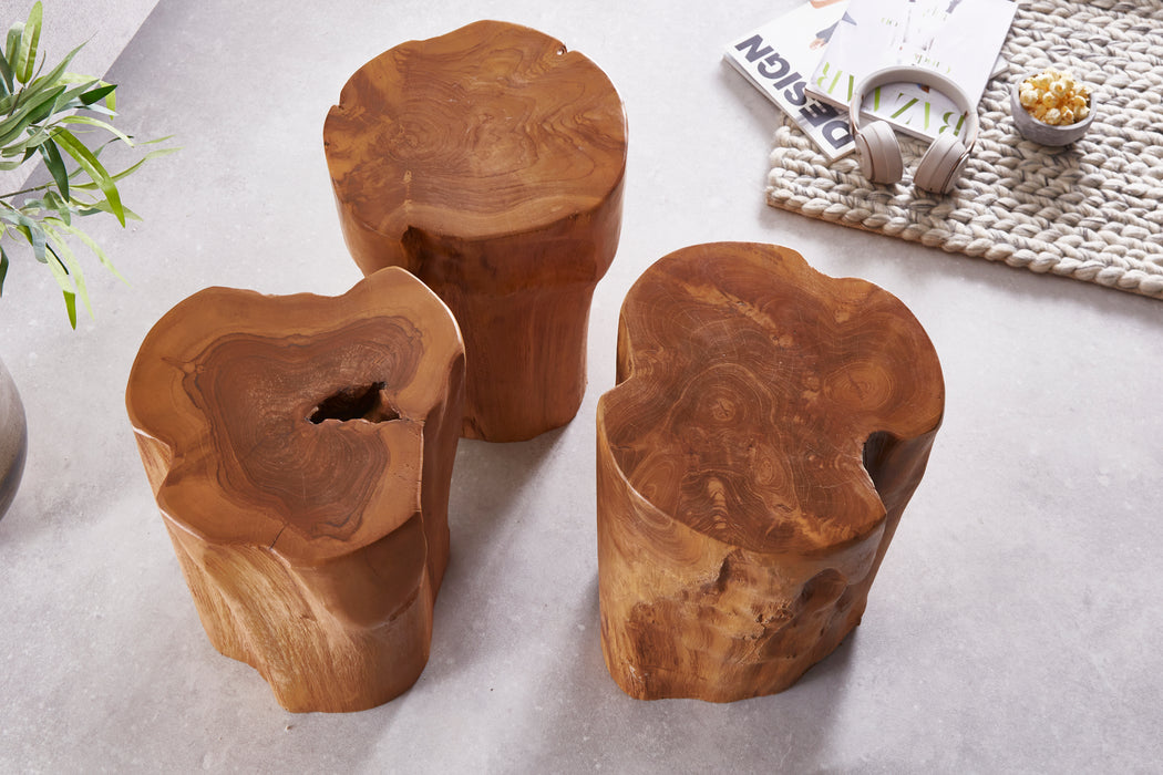 Beistelltisch Teak 40cm Teak