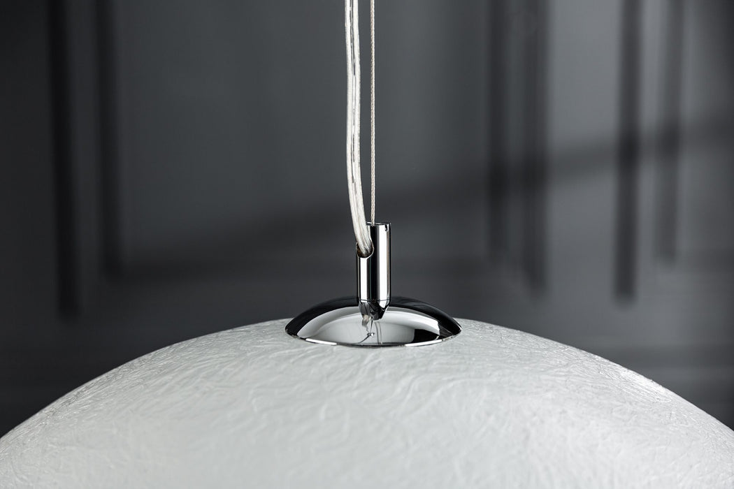 Hängeleuchte Glanz - weiss gold 50cm