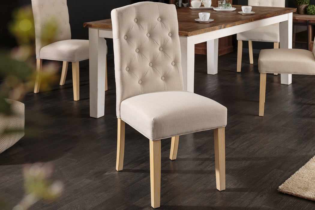 Stuhl Fortress beige Struktur