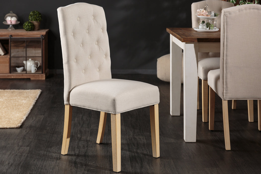 Stuhl Fortress beige Struktur