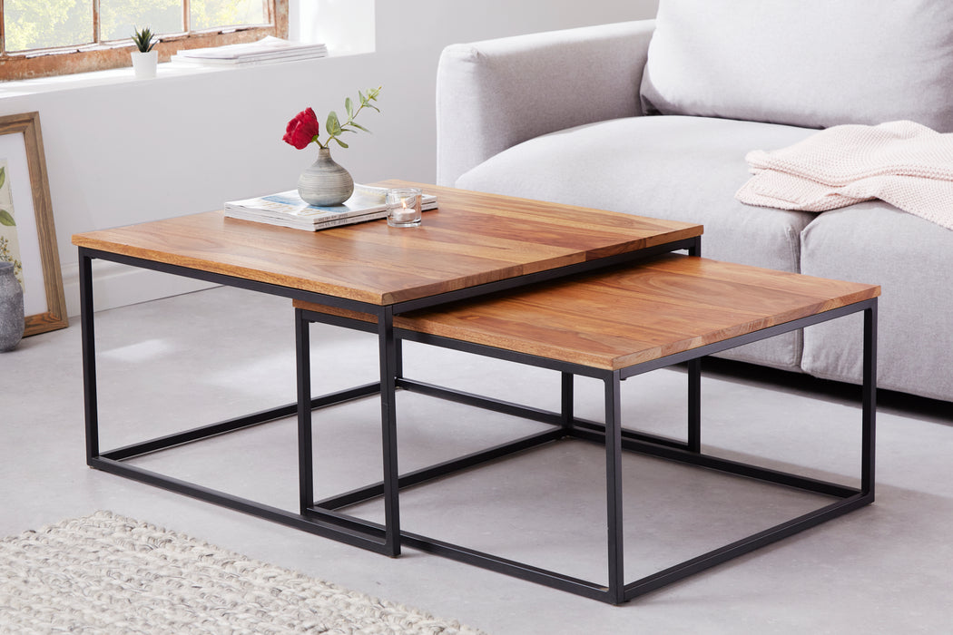 Couchtisch Jura 2er Set Gestell